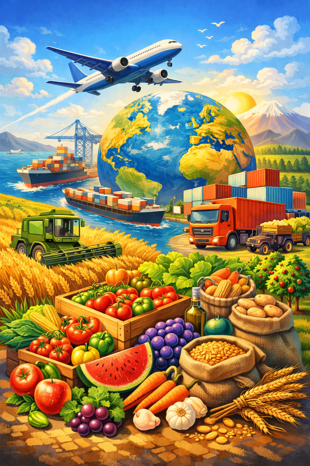 صادرات محصولات کشاورزی